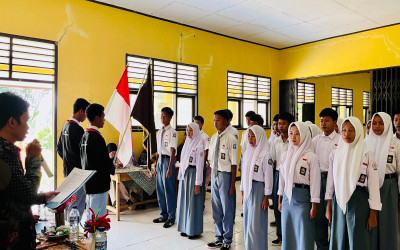Pelantikan Pengurus OSIS SMK Nur Insani Masa Bakti 2025–2026 dan Sertijab Kepengurusan Lama